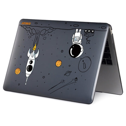 For MacBook Air 13.6 2022/2024  A2681 (M2) / A3113  (M3) ENKAY Hat-Prince Spaceman Pattern Protective Crystal Case Cover Hard Shell, For MacBook Air 13.6 2022/2024  A2681 (M2) / A3113  (M3)