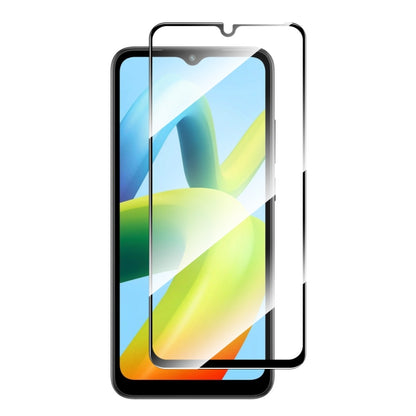 For Xiaomi Redmi A1 / A1+ ENKAY Full Glue 0.26mm 9H 2.5D Tempered Glass Full Film, 1 PCS, 2pcs, 5pcs, 10pcs