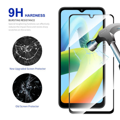 For Xiaomi Redmi A1 / A1+ ENKAY Full Glue 0.26mm 9H 2.5D Tempered Glass Full Film, 1 PCS, 2pcs, 5pcs, 10pcs