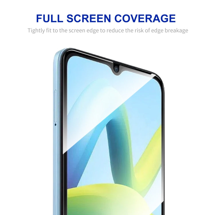 For Xiaomi Redmi A1 / A1+ ENKAY Full Glue 0.26mm 9H 2.5D Tempered Glass Full Film, 1 PCS, 2pcs, 5pcs, 10pcs