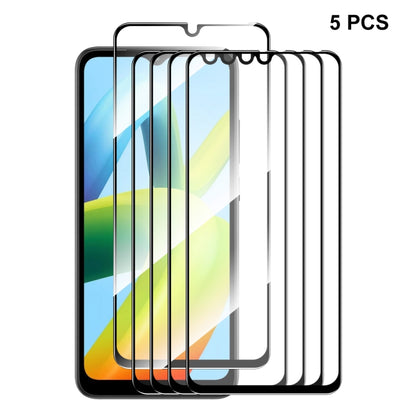 For Xiaomi Redmi A1 / A1+ ENKAY Full Glue 0.26mm 9H 2.5D Tempered Glass Full Film, 1 PCS, 2pcs, 5pcs, 10pcs