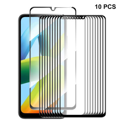 For Xiaomi Redmi A1 / A1+ ENKAY Full Glue 0.26mm 9H 2.5D Tempered Glass Full Film, 1 PCS, 2pcs, 5pcs, 10pcs