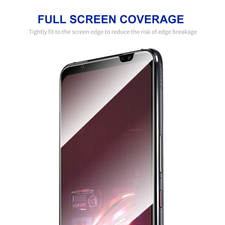 For Asus Rog Phone 6 / 6D / 6 Pro ENKAY Full Glue 0.26mm 9H 2.5D Tempered Glass Full Film, 2pcs