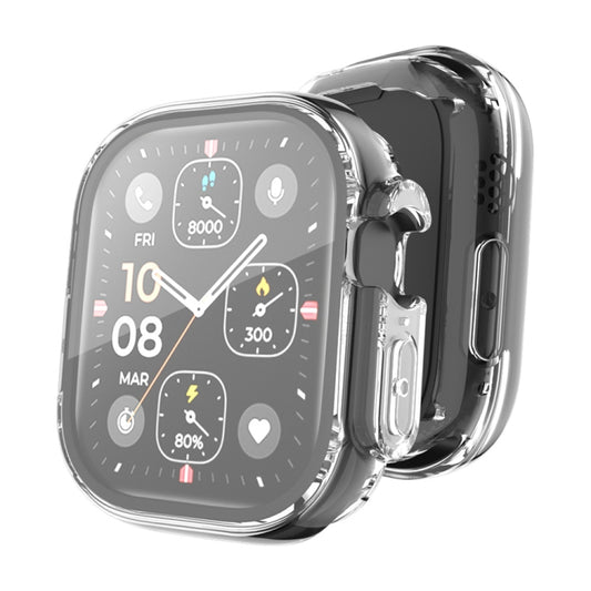 Pour Apple Watch Ultra / Ultra 2 49 mm Coque Souple ENKAY Full Coverage en TPU Transparent avec Film de Protection d'Écran