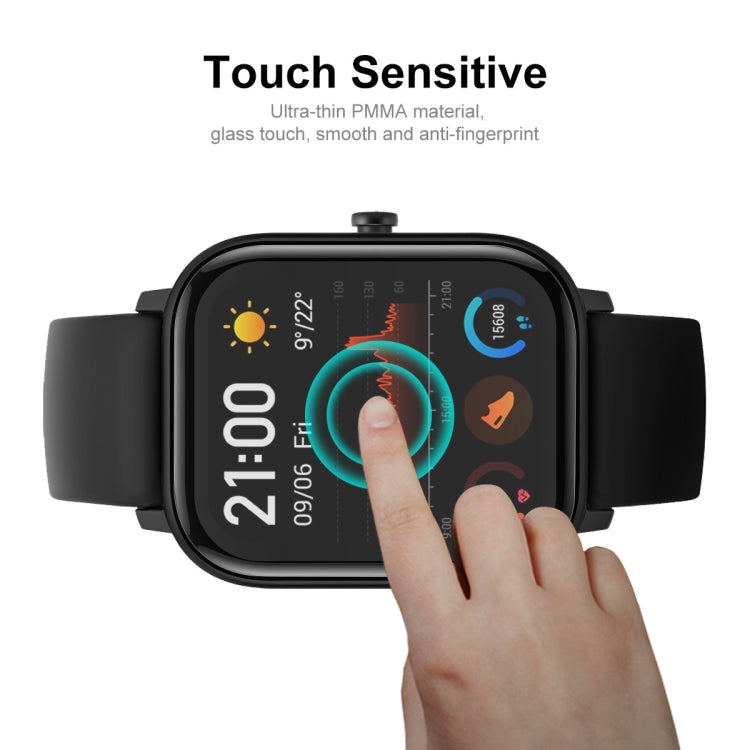 For Amazfit GTS 4 ENKAY 3D Full Coverage Soft PC Edge + PMMA HD Screen Protector Film, 1pcs, 2pcs, 5pcs, 10pcs