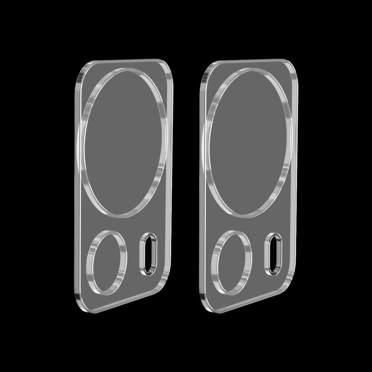 For Xiaomi Civi 2 ENKAY Hat-Prince 9H Rear Camera Lens Tempered Glass Film Full Coverage Protector, For Xiaomi Civi 2 (1pc), For Xiaomi Civi 2 (2pcs)