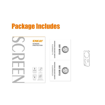 For Xiaomi Pad 5 Pro 12.4 ENKAY Hat-Prince 9H Rear Camera Lens Tempered Glass Film, 1pc, 2pcs