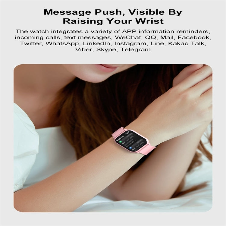 ZW32 1.85 inch Color Screen Smart Watch,Support Heart Rate Monitoring/Blood Pressure Monitoring