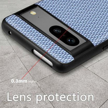 For Google Pixel 7 Carbon Fiber Texture Leather Back Cover Phone Case, For Google Pixel 7