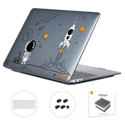 For MacBook Air 13.3 2020 A2179/A2337 ENKAY Hat-Prince 3 in 1 Spaceman Pattern Laotop Protective Crystal Case with TPU Keyboard Film / Anti-dust Plugs, For MacBook Air 13.3 2020 A2179/A2337/A2779 2023, For MacBook Air 13.3 2020 A2179/A2337