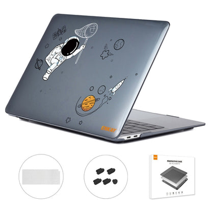 For MacBook Air 13.3 2020 A2179/A2337 ENKAY Hat-Prince 3 in 1 Spaceman Pattern Laotop Protective Crystal Case with TPU Keyboard Film / Anti-dust Plugs, For MacBook Air 13.3 2020 A2179/A2337/A2779 2023, For MacBook Air 13.3 2020 A2179/A2337