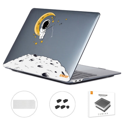 For MacBook Air 13.3 2020 A2179/A2337 ENKAY Hat-Prince 3 in 1 Spaceman Pattern Laotop Protective Crystal Case with TPU Keyboard Film / Anti-dust Plugs, For MacBook Air 13.3 2020 A2179/A2337/A2779 2023, For MacBook Air 13.3 2020 A2179/A2337