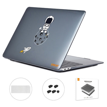 For MacBook Air 13.3 2020 A2179/A2337 ENKAY Hat-Prince 3 in 1 Spaceman Pattern Laotop Protective Crystal Case with TPU Keyboard Film / Anti-dust Plugs, For MacBook Air 13.3 2020 A2179/A2337/A2779 2023, For MacBook Air 13.3 2020 A2179/A2337