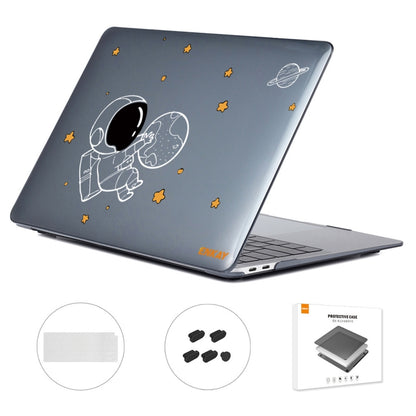 For MacBook Air 13.3 2020 A2179/A2337 ENKAY Hat-Prince 3 in 1 Spaceman Pattern Laotop Protective Crystal Case with TPU Keyboard Film / Anti-dust Plugs, For MacBook Air 13.3 2020 A2179/A2337/A2779 2023, For MacBook Air 13.3 2020 A2179/A2337