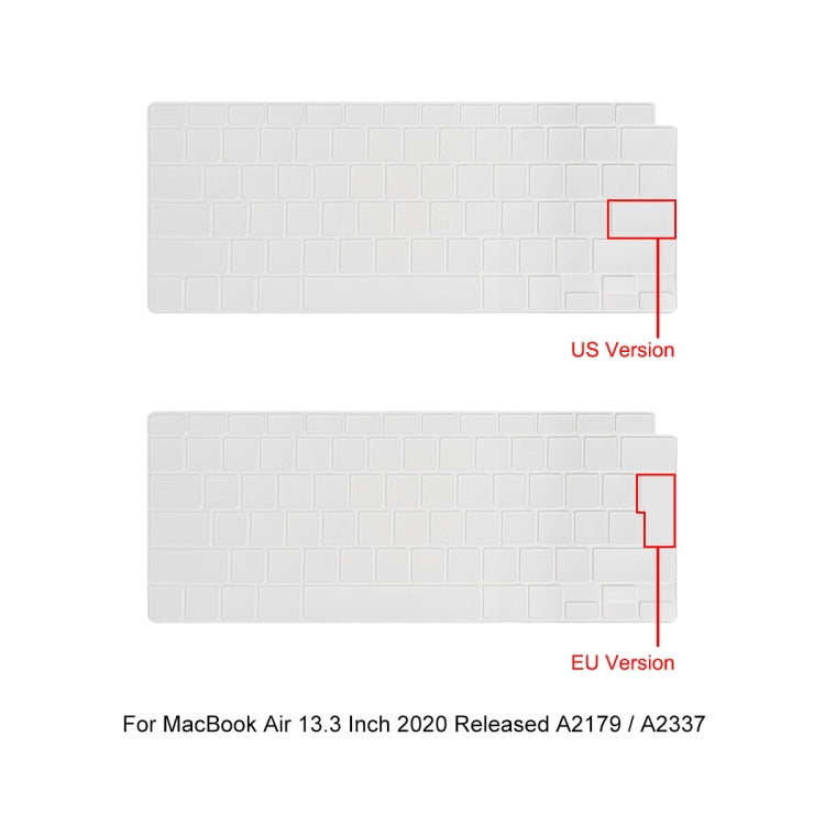 For MacBook Air 13.3 2020 A2179/A2337 ENKAY Hat-Prince 3 in 1 Spaceman Pattern Laotop Protective Crystal Case with TPU Keyboard Film / Anti-dust Plugs, For MacBook Air 13.3 2020 A2179/A2337/A2779 2023, For MacBook Air 13.3 2020 A2179/A2337