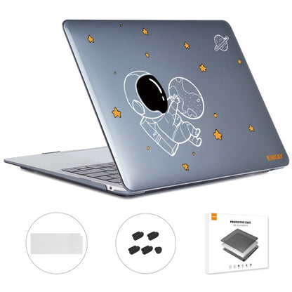 For MacBook Air 13.3 2020 A2179/A2337 ENKAY Hat-Prince 3 in 1 Spaceman Pattern Laotop Protective Crystal Case with TPU Keyboard Film / Anti-dust Plugs, For MacBook Air 13.3 2020 A2179/A2337/A2779 2023, For MacBook Air 13.3 2020 A2179/A2337