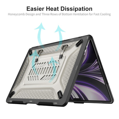 For MacBook Air 13.6 2022/2024 A2681 (M2) / A3113 (M3) ENKAY Hat-Prince 3 in 1 Protective Bracket  Case Cover Hard Shell with TPU Keyboard Film / Anti-dust Plugs, For MacBook Air 13.6 2022/2024 A2681 (M2) / A3113 (M3)                                   ...