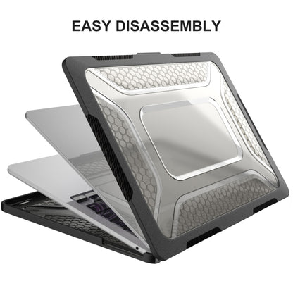 For MacBook Air 13.6 2022/2024 A2681 (M2) / A3113 (M3) ENKAY Hat-Prince 3 in 1 Protective Bracket  Case Cover Hard Shell with TPU Keyboard Film / Anti-dust Plugs, For MacBook Air 13.6 2022/2024 A2681 (M2) / A3113 (M3)                                   ...