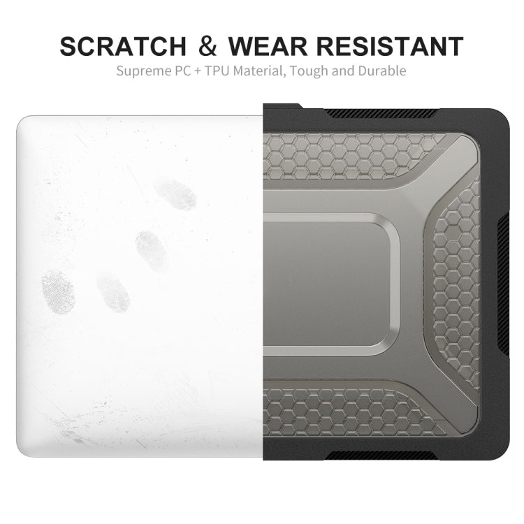 For MacBook Air 13.6 2022/2024 A2681 (M2) / A3113 (M3) ENKAY Hat-Prince 3 in 1 Protective Bracket  Case Cover Hard Shell with TPU Keyboard Film / Anti-dust Plugs, For MacBook Air 13.6 2022/2024 A2681 (M2) / A3113 (M3)                                   ...