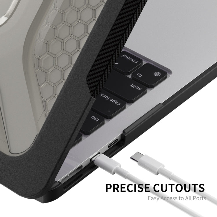 For MacBook Air 13.6 2022/2024 A2681 (M2) / A3113 (M3) ENKAY Hat-Prince 3 in 1 Protective Bracket  Case Cover Hard Shell with TPU Keyboard Film / Anti-dust Plugs, For MacBook Air 13.6 2022/2024 A2681 (M2) / A3113 (M3)                                   ...