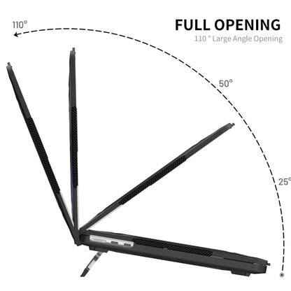 For MacBook Air 13.6 2022/2024 A2681 (M2) / A3113 (M3) ENKAY Hat-Prince 3 in 1 Protective Bracket  Case Cover Hard Shell with TPU Keyboard Film / Anti-dust Plugs, For MacBook Air 13.6 2022/2024 A2681 (M2) / A3113 (M3)                                   ...