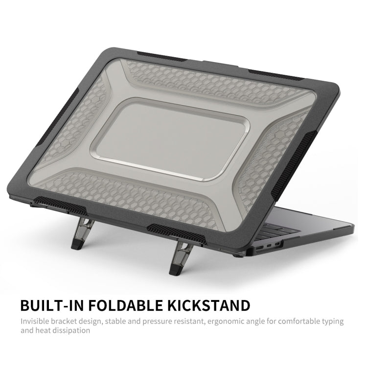 For MacBook Air 13.6 2022/2024 A2681 (M2) / A3113 (M3) ENKAY Hat-Prince 3 in 1 Protective Bracket  Case Cover Hard Shell with TPU Keyboard Film / Anti-dust Plugs, For MacBook Air 13.6 2022/2024 A2681 (M2) / A3113 (M3)                                   ...