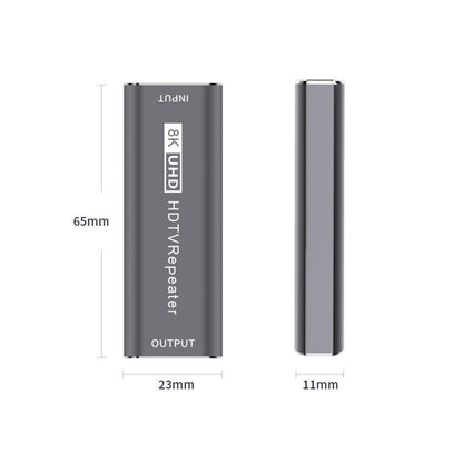 JUNSUNMAY 8K 30m HDMI Adapter Signal Amplifier HDMI Repeater Extender
