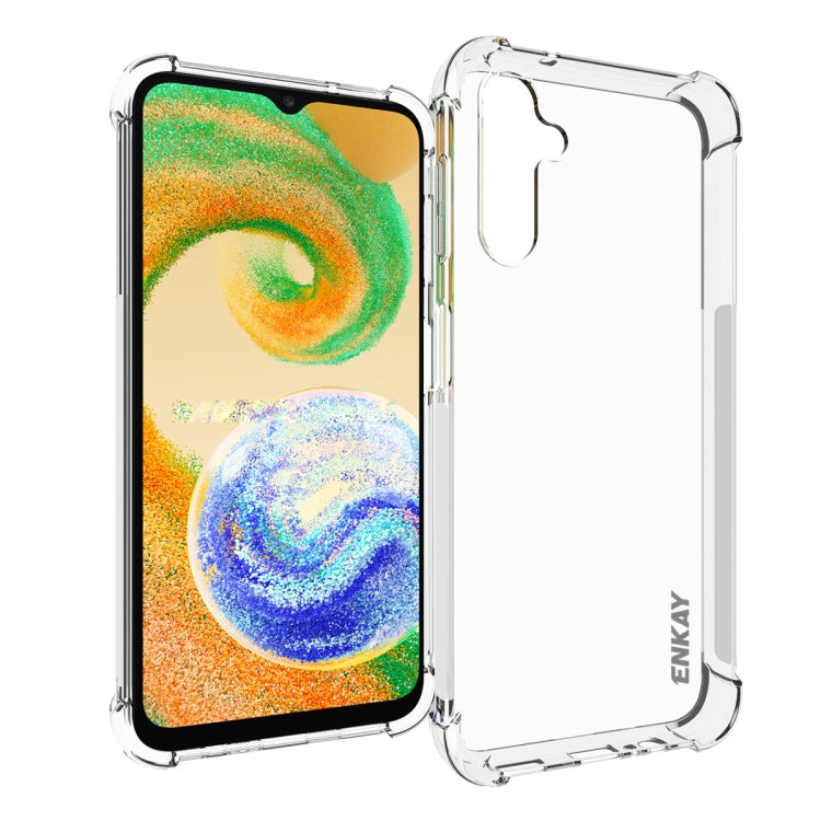 For Samsung Galaxy A14 5G ENKAY Transparent TPU Shockproof Phone Case