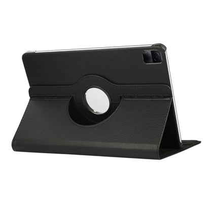 For Xiaomi Redmi Pad 10.61 ENKAY Hat-Prince 360 Degree Rotation Litchi Leather Smart Case, For Xiaomi Redmi Pad 10.61