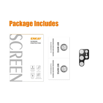 For Samsung Galaxy S23 Ultra 5G ENKAY 9H Rear Camera Lens Tempered Glass Film, 1pc, 2pcs, For Samsung Galaxy S23 Ultra 5G (1pc), For Samsung Galaxy S23 Ultra 5G (2pcs)