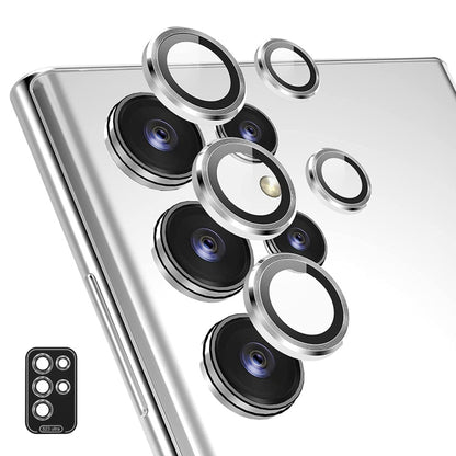 For Samsung Galaxy S23 Ultra 5G ENKAY Rear Lens Aluminium Alloy Tempered Glass Film, For Samsung Galaxy S23 Ultra 5G, For Samsung Galaxy S23 Ultra 5G(Red), For Samsung Galaxy S23 Ultra 5G(Green)