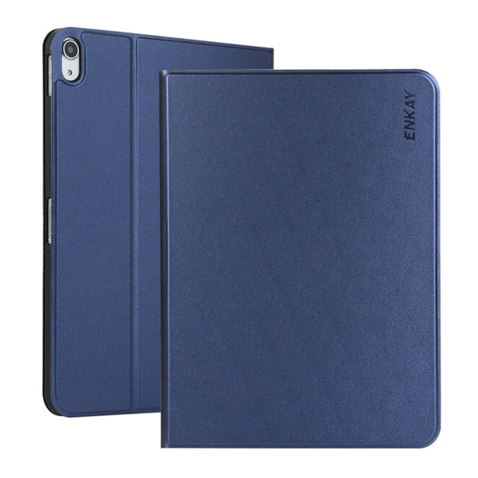 Pour iPad 10e génération 10.9 2022 ENKAY Housse de protection en cuir intelligent avec fente et support pour stylo
