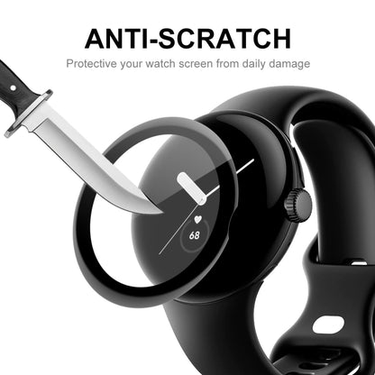For Google Pixel Watch ENKAY 3D Full Coverage Soft PC Edge + PMMA HD Screen Protector Film, 1pcs, 2pcs, 5pcs, 10pcs