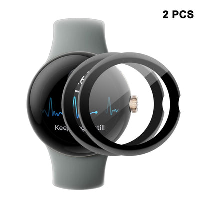 For Google Pixel Watch ENKAY 3D Full Coverage Soft PC Edge + PMMA HD Screen Protector Film, 1pcs, 2pcs, 5pcs, 10pcs