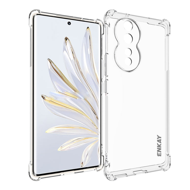 ENKAY Hat-Prince Clear TPU Shockproof Phone Case, For Honor 80, For Honor 80 SE 5G, For Honor 80 Pro