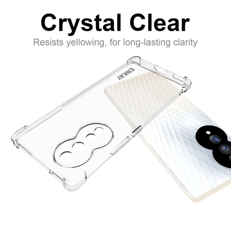 ENKAY Hat-Prince Clear TPU Shockproof Phone Case, For Honor 80, For Honor 80 SE 5G, For Honor 80 Pro