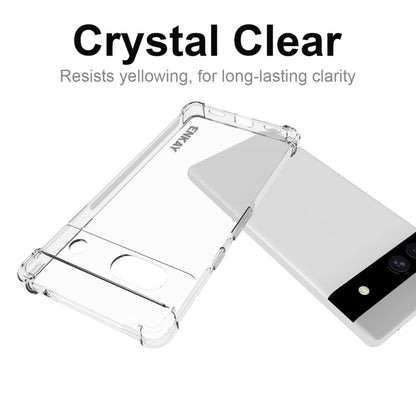 For Google Pixel 7A ENKAY Hat-Prince Clear TPU Shockproof Phone Case, For Google Pixel 7A