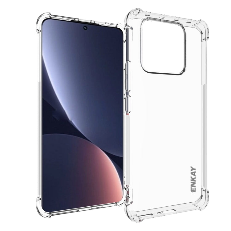 ENKAY Hat-Prince Clear TPU Shockproof Phone Case, For Xiaomi 13, For Xiaomi 13 Pro
