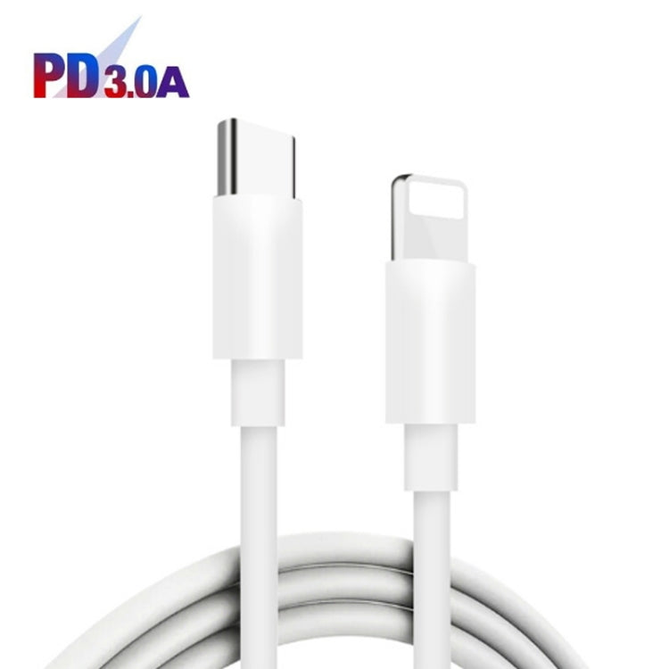 PD11 Single PD3.0 USB-C / Type-C 20W Fast Charger with 1m Type-C to 8 Pin Data Cable, EU Plug, EU Plug + Type-C to 8 Pin Cable
