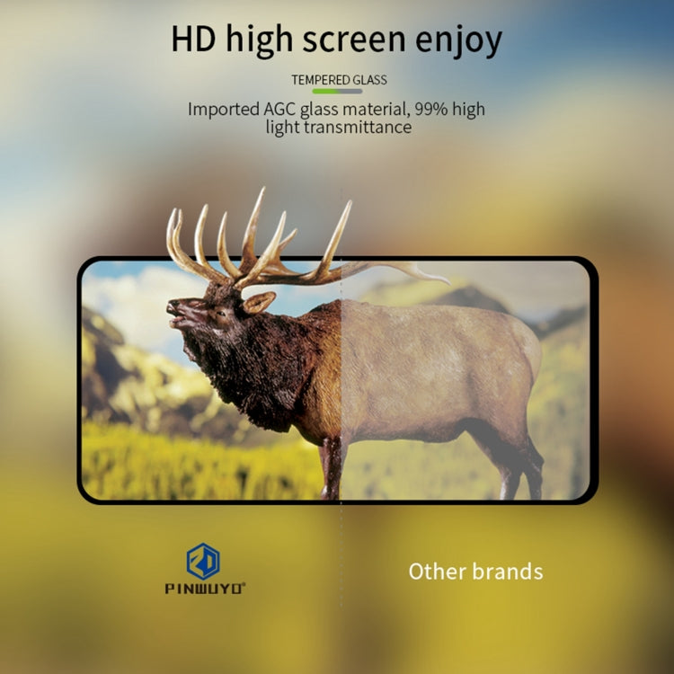 PINWUYO 9H 2.5D Full Screen Tempered Glass Film, For Xiaomi 13, For Nokia G60, For Realme 10 Pro, For vivo iQOO 11