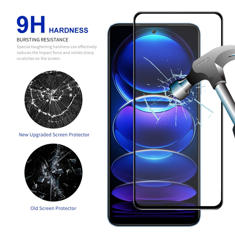 For Xiaomi Redmi Note 12 ENKAY Full Glue 0.26mm 9H 2.5D Tempered Glass Full Film, For Xiaomi Redmi Note 12 China(1pcs), For Xiaomi Redmi Note 12 China(2pcs), For Xiaomi Redmi Note 12 China(5pcs), For Xiaomi Redmi Note 12 China(10pcs)