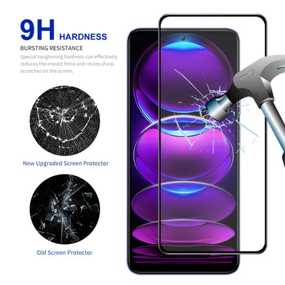 For Xiaomi Redmi Note 12 Pro+ ENKAY Full Glue 0.26mm 9H 2.5D Tempered Glass Full Film, For Xiaomi Redmi Note 12 Pro+(1pc), For Xiaomi Redmi Note 12 Pro+(2pcs), For Xiaomi Redmi Note 12 Pro+(5pcs), For Xiaomi Redmi Note 12 Pro+(10pcs)