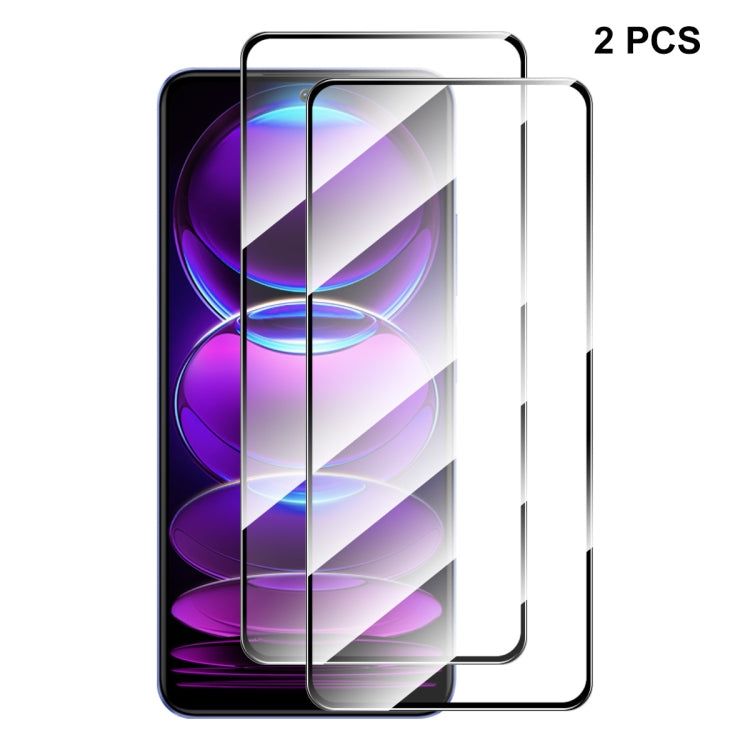 For Xiaomi Redmi Note 12 Pro+ ENKAY Full Glue 0.26mm 9H 2.5D Tempered Glass Full Film, For Xiaomi Redmi Note 12 Pro+(1pc), For Xiaomi Redmi Note 12 Pro+(2pcs), For Xiaomi Redmi Note 12 Pro+(5pcs), For Xiaomi Redmi Note 12 Pro+(10pcs)