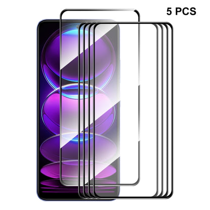 For Xiaomi Redmi Note 12 Pro+ ENKAY Full Glue 0.26mm 9H 2.5D Tempered Glass Full Film, For Xiaomi Redmi Note 12 Pro+(1pc), For Xiaomi Redmi Note 12 Pro+(2pcs), For Xiaomi Redmi Note 12 Pro+(5pcs), For Xiaomi Redmi Note 12 Pro+(10pcs)