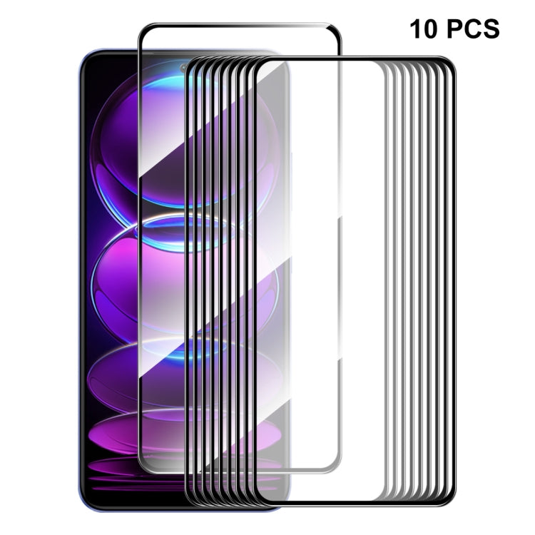 For Xiaomi Redmi Note 12 Pro+ ENKAY Full Glue 0.26mm 9H 2.5D Tempered Glass Full Film, For Xiaomi Redmi Note 12 Pro+(1pc), For Xiaomi Redmi Note 12 Pro+(2pcs), For Xiaomi Redmi Note 12 Pro+(5pcs), For Xiaomi Redmi Note 12 Pro+(10pcs)