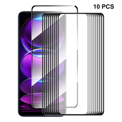 For Xiaomi Redmi Note 12 Pro+ ENKAY Full Glue 0.26mm 9H 2.5D Tempered Glass Full Film, For Xiaomi Redmi Note 12 Pro+(1pc), For Xiaomi Redmi Note 12 Pro+(2pcs), For Xiaomi Redmi Note 12 Pro+(5pcs), For Xiaomi Redmi Note 12 Pro+(10pcs)