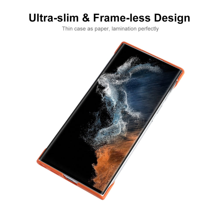Pour Samsung Galaxy S23 Ultra 5G Coque PC rigide mate sans cadre ENKAY, Pour Samsung Galaxy S23 Ultra 5G