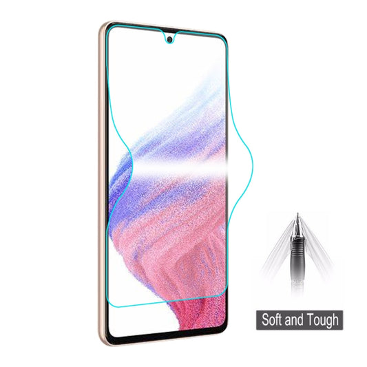 Pour Samsung Galaxy A53 Film Hydrogel Souple Antidéflagrant ENKAY Hat-Prince Full Glue, Pour Samsung Galaxy A53 (1pcs), Pour Samsung Galaxy A53 (2pcs), Pour Samsung Galaxy A53 (5pcs), Pour Samsung Galaxy A53 (10pcs)