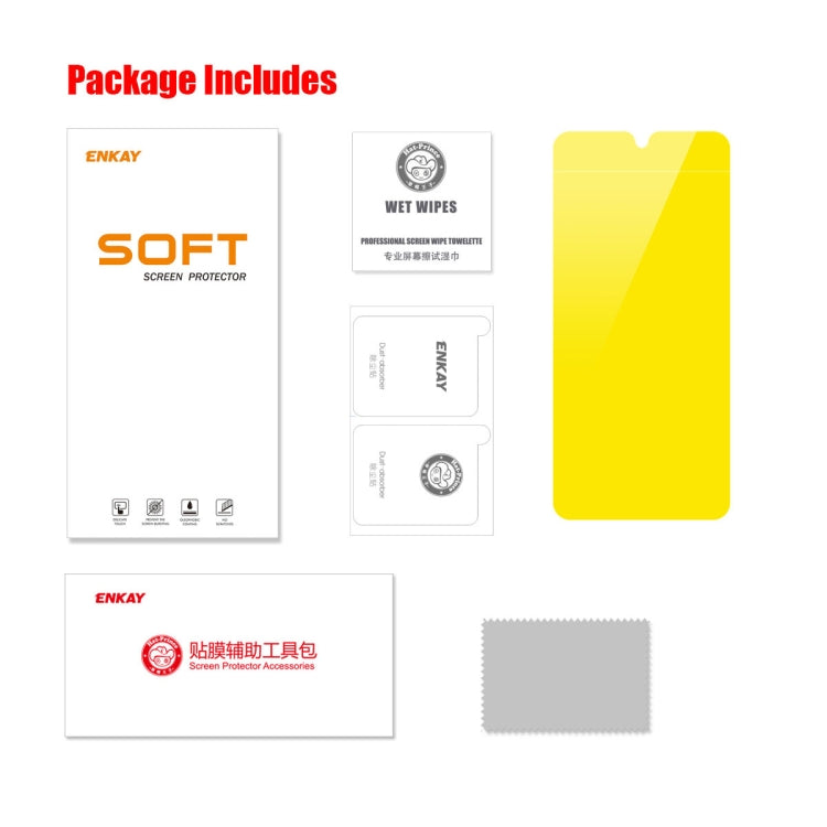 For Samsung Galaxy A53 ENKAY Hat-Prince Full Glue Explosion-proof Soft Hydrogel Film, For Samsung Galaxy A53 (1pcs), For Samsung Galaxy A53 (2pcs), For Samsung Galaxy A53 (5pcs), For Samsung Galaxy A53 (10pcs)