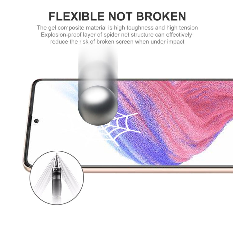 For Samsung Galaxy A53 ENKAY Hat-Prince Full Glue Explosion-proof Soft Hydrogel Film, For Samsung Galaxy A53 (1pcs), For Samsung Galaxy A53 (2pcs), For Samsung Galaxy A53 (5pcs), For Samsung Galaxy A53 (10pcs)